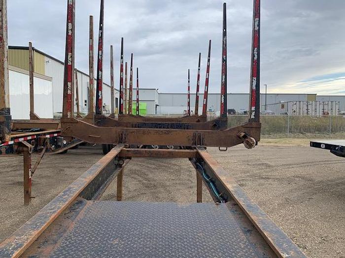 Used 2016 Cross Country Tridem Hay Rack Logging Trailer