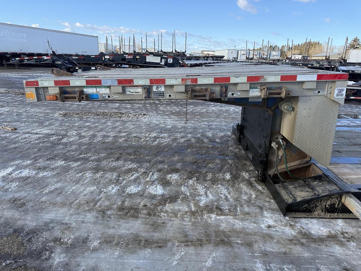 Used 2012 Muvall Tridem Double Drop Ag Trailer Mechanical RGN