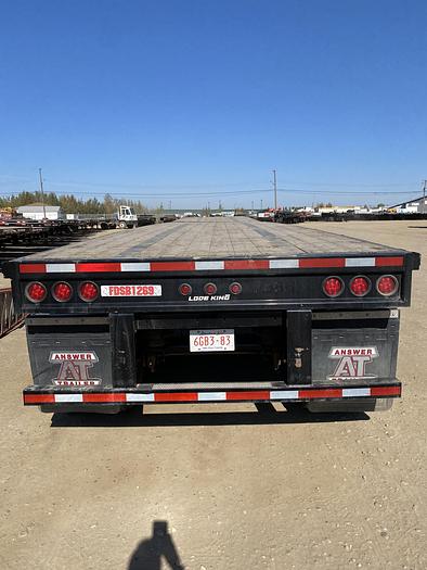 Used 2023 Lode King Super B Flat Deck Trailer