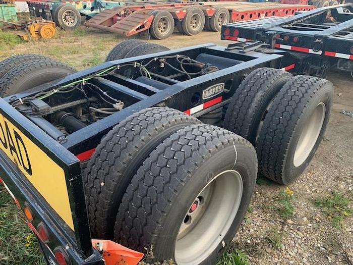 Used 2000 Aspen Hydraulic Low Bed / Low Boy Tandem Cali 9 Axle Combination
