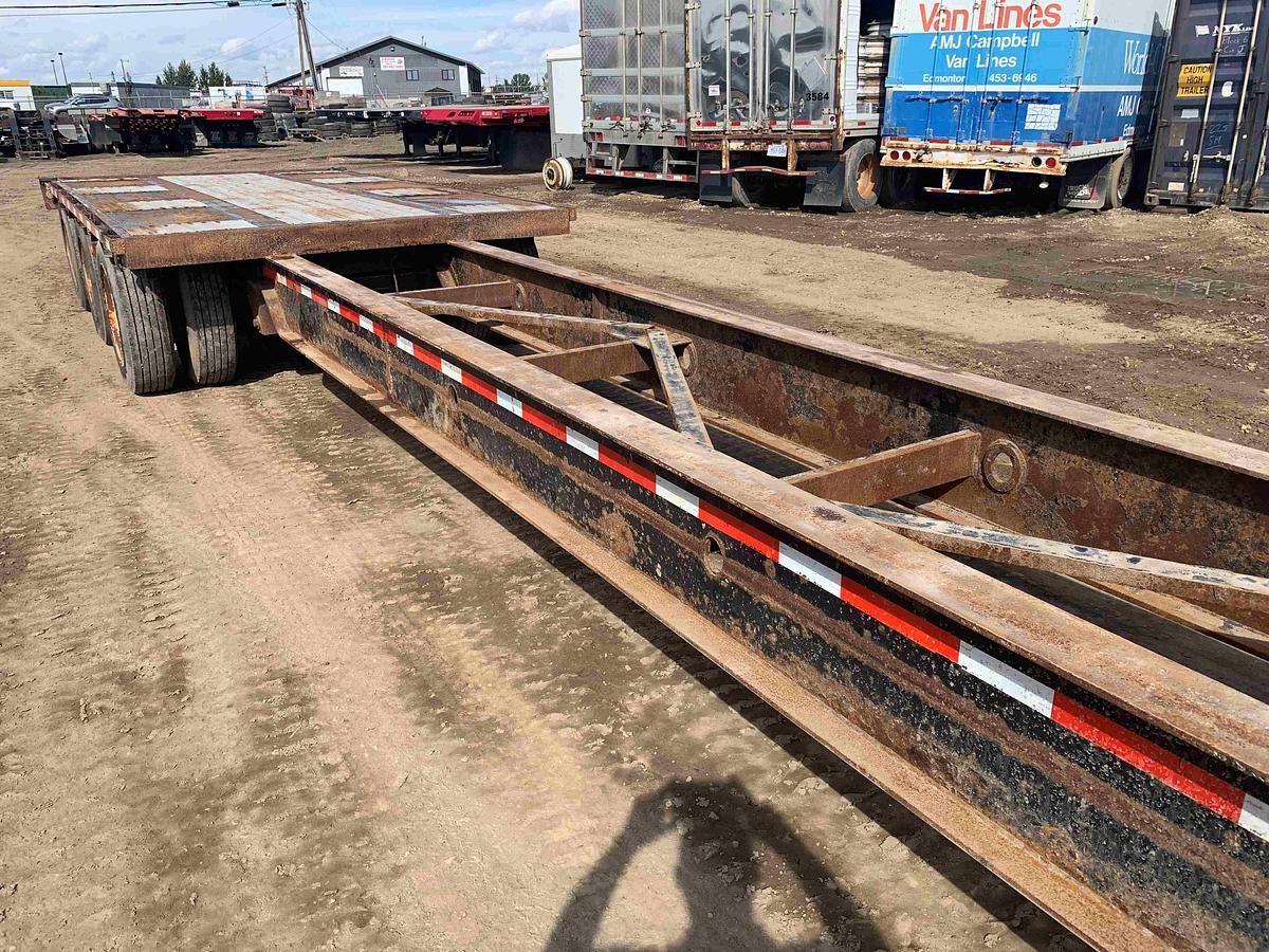 Used 2009 Thru-Way 53' Step Deck Extendable/Trombone