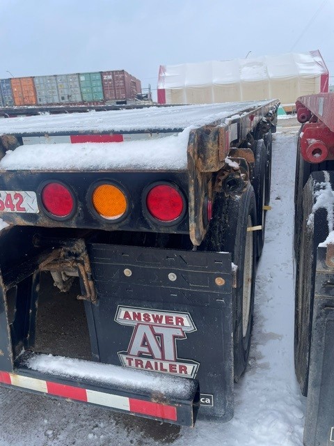 Used 2020 Manac 53' Tridem Flat Deck/Highboy - #FD1542