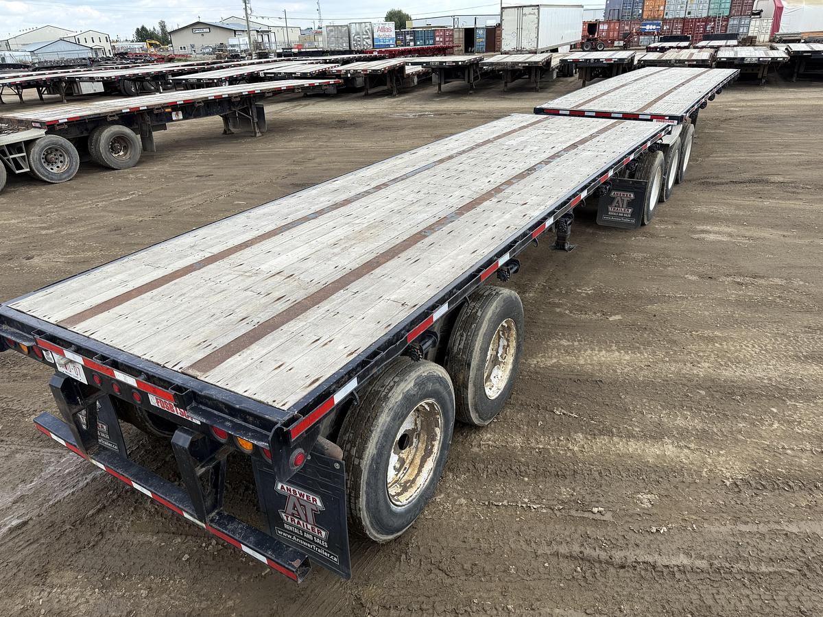 Used 2014 Manac Flat Deck Super B Lead/Pup