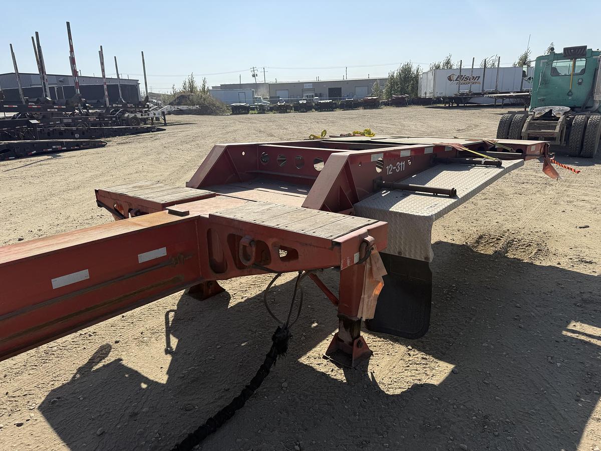 Used 2011 Temisko Expandable Wind Blade and Tower Trailer