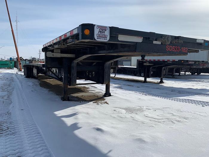 Used 2020 Manac 53' Tridem Step Deck