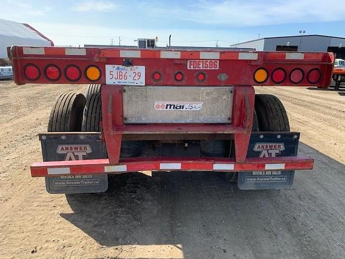 Used 2017 Manac 53' Tridem Extendable/Trombone Flat Deck