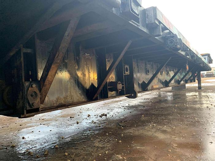 Used 2012 Manac Tridem Step Deck - Extendable/Trombone