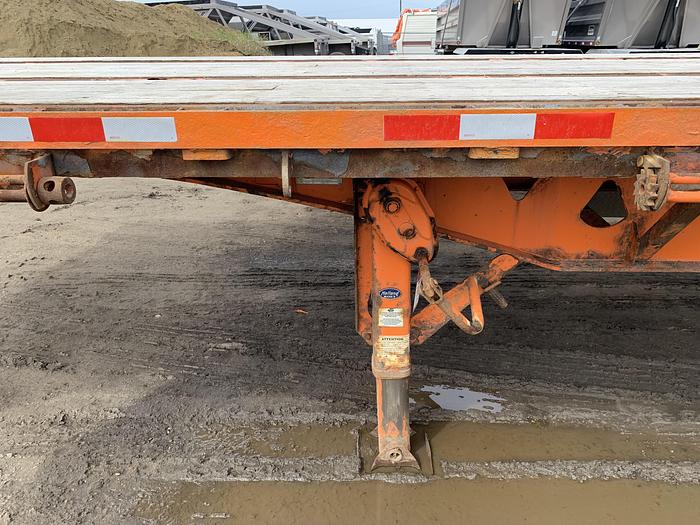 Used 2012 Manac 53' Tridem Flat Deck/Highboy