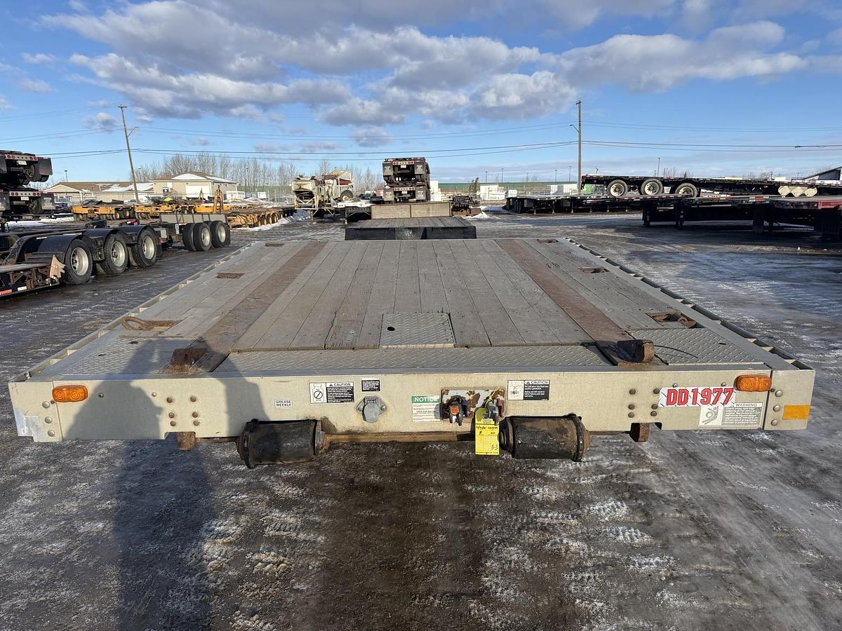 Used 2012 Muvall Tridem Double Drop Ag Trailer Mechanical RGN