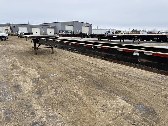 Used 2015 Fontaine 53' Tridem Extendable/Trombone Flat Deck