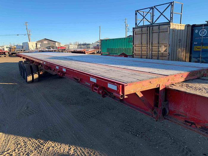 Used 2013 Manac Tridem Hi Boy Trailer - Trombone/Extendable