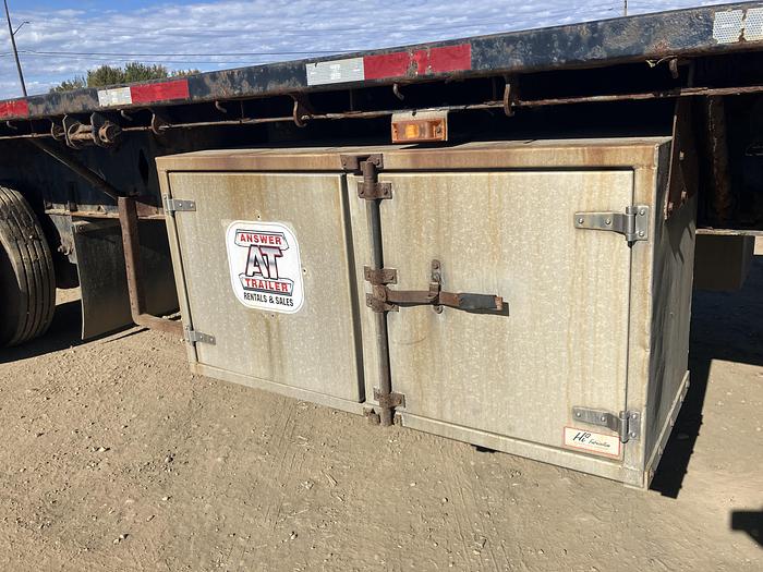 Used 2013 Lode King Flat Deck Super B Lead/Pup