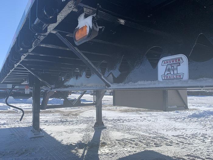 Used 2015 Manac Flat Deck Super B Lead/Pup