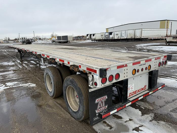 Used 2018 Lode King 48' Tandem Flat Deck/Highboy Steel/Aluminum Combo