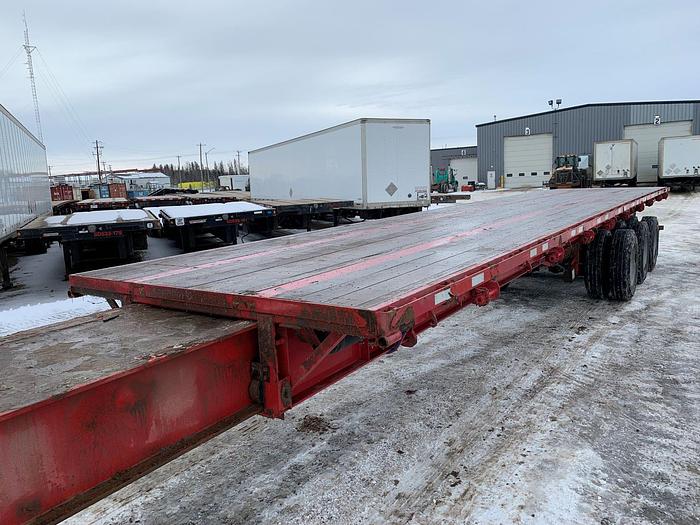 Used 2013 Manac Tridem Hi Boy Trailer - Trombone/Extendable