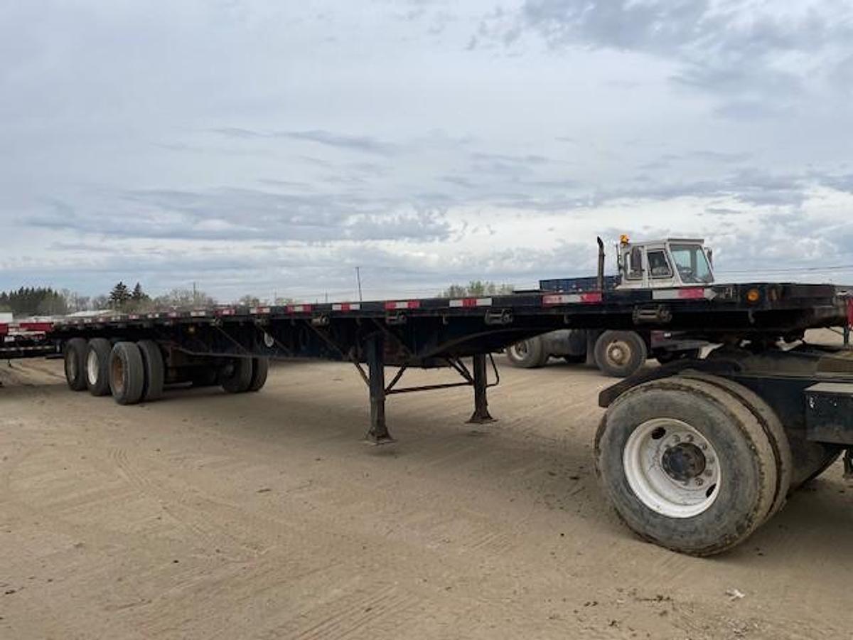 Used 2016 Cross Country 53' Tridem Flat Deck/Highboy - #FD1034