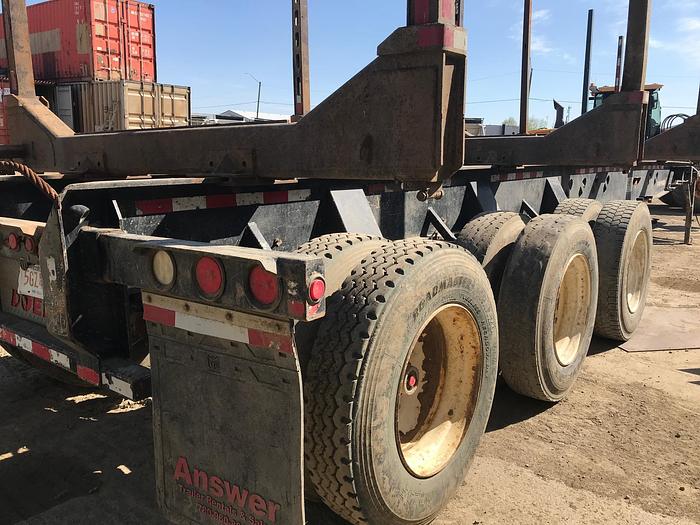 Used 2014 Doepker Tridem Hayrack Logging Trailer