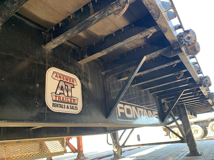Used 2022 Fontaine 53' Tridem Flat Deck/Highboy