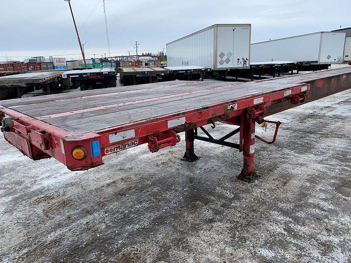 Used 2013 Manac Tridem Hi Boy Trailer - Trombone/Extendable