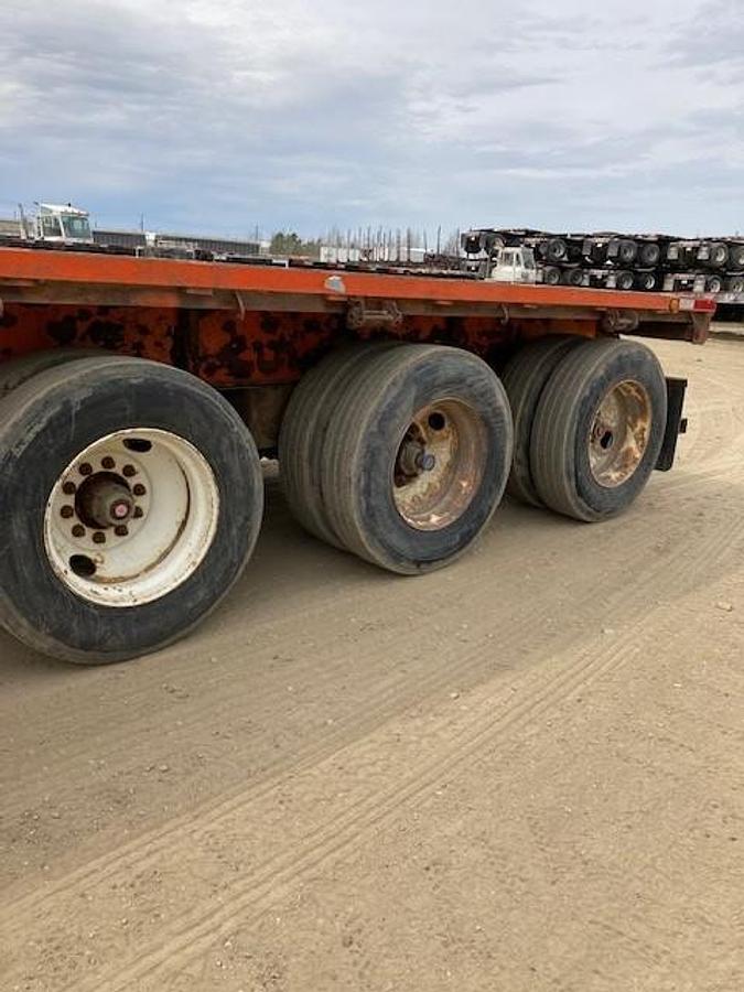 Used 2013 Manac 53’ Tridem Flat Deck - #FD1453