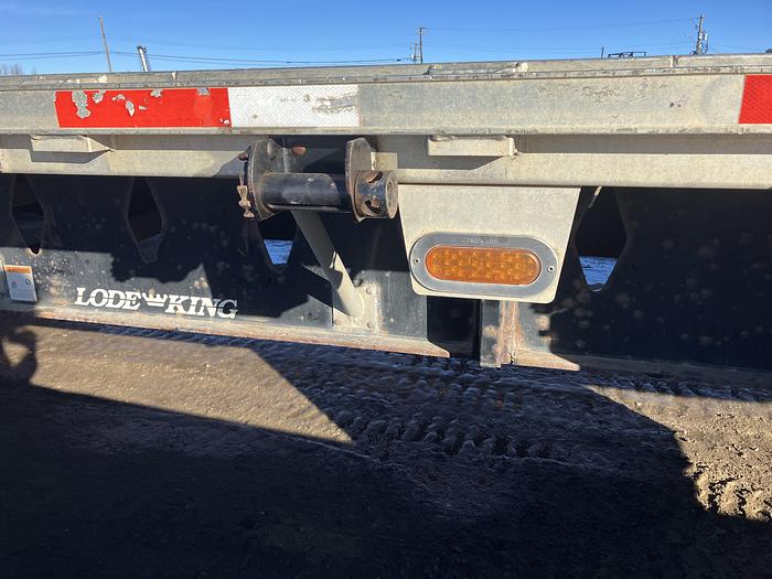 Used 2006 Lode King 48' Tandem Flat Deck/Highboy Stell/Aluminum Combo