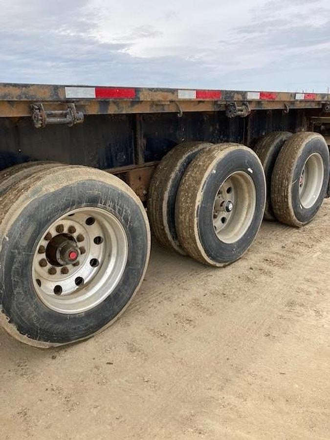 Used 2016 Manac 53' Tridem Flat Deck/Highboy - #FD1621