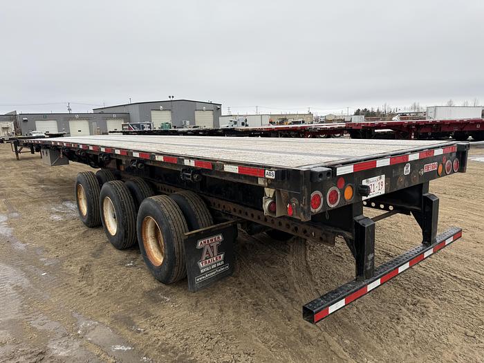 Used 2015 Fontaine 53' Tridem Extendable/Trombone Flat Deck