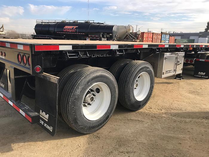 Used 2019 Lode King Flat Deck Super B Lead/Pup
