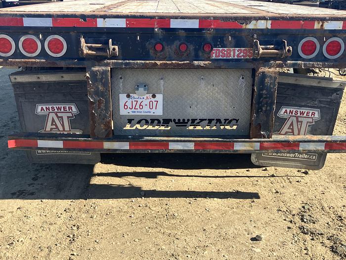 Used 2013 Lode King Flat Deck Super B Lead/Pup