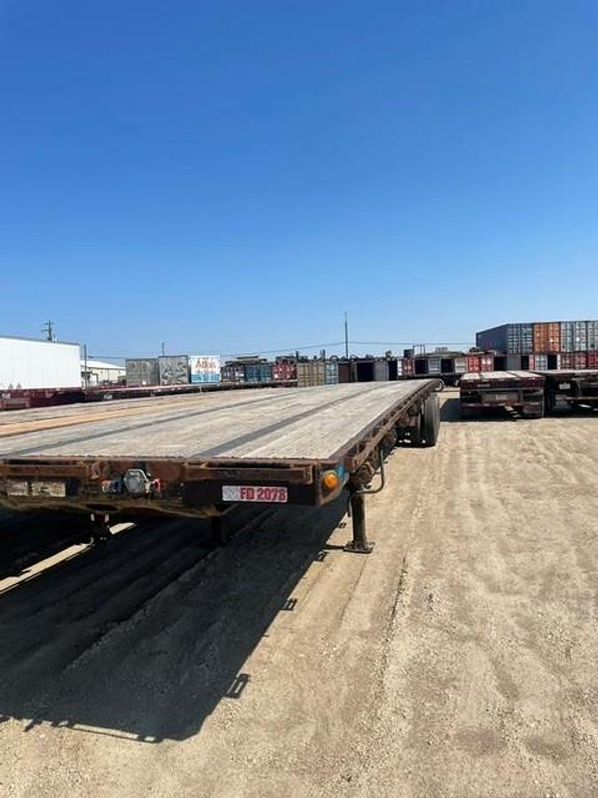 Used 2012 Great Dane 53' Tridem Flat Deck/Highboy
