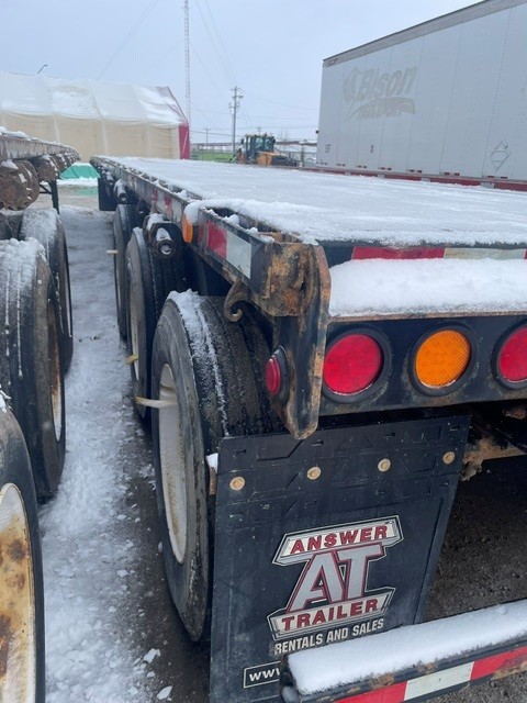 Used 2020 Manac 53' Tridem Flat Deck/Highboy - #FD1542