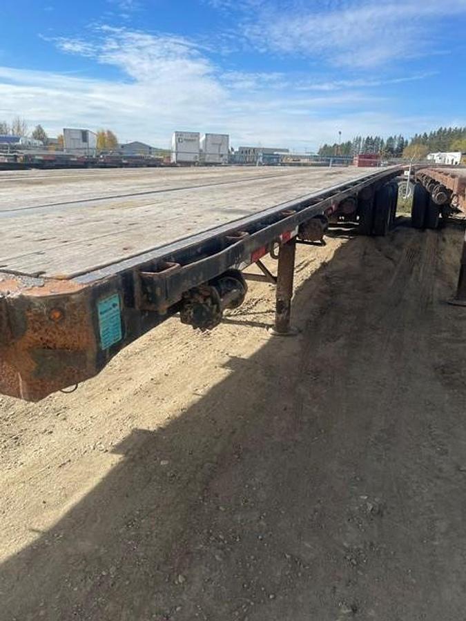Used 2014 Great Dane 53' Tridem Flat Deck/Highboy