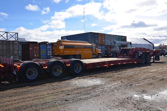 Used 2013 Stellar 10 Axle Hydraulic Low Bed / Low Boy Tridem Combination