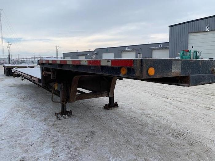 Used 2009 Thru-Way 53' Step Deck Extendable/Trombone