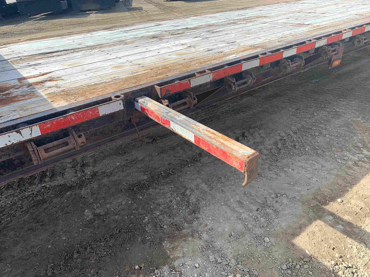 Used 2009 Thru-Way 53' Step Deck Extendable/Trombone