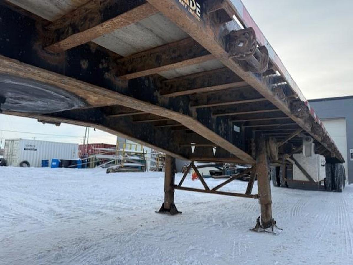 Used 2013 Cancade 53' Tridem Flat Deck/Highboy