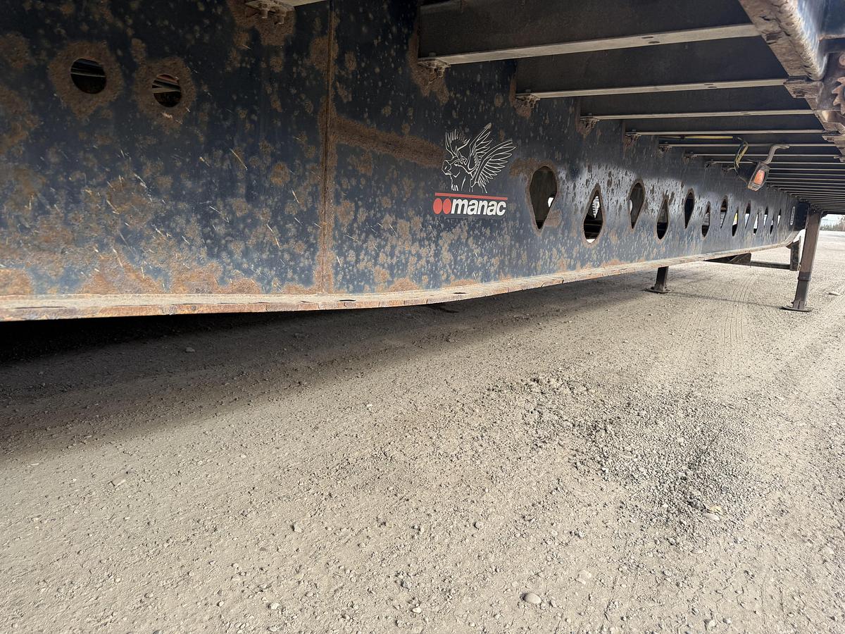 Used 2014 Manac 53' Tridem Flat Deck/Highboy