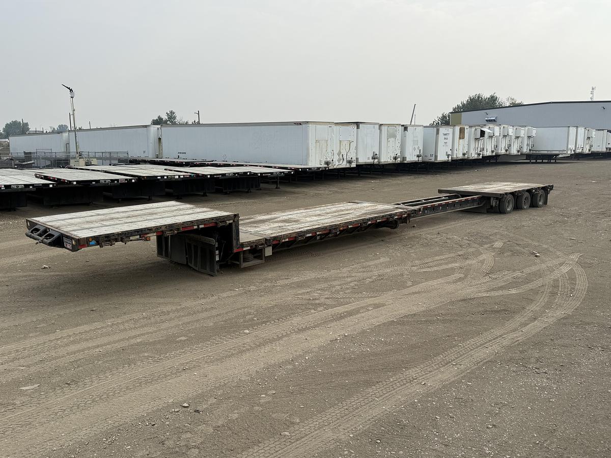 Used 2014 Lode King 53' Tridem Extendable/Trombone Step Deck