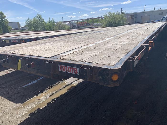 Used 2015 Dorsey 53' Tridem Flat Deck/Highboy