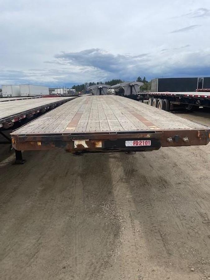 Used 2009 Great Dane 53' Tandem Flat Deck/Highboy Flatbed