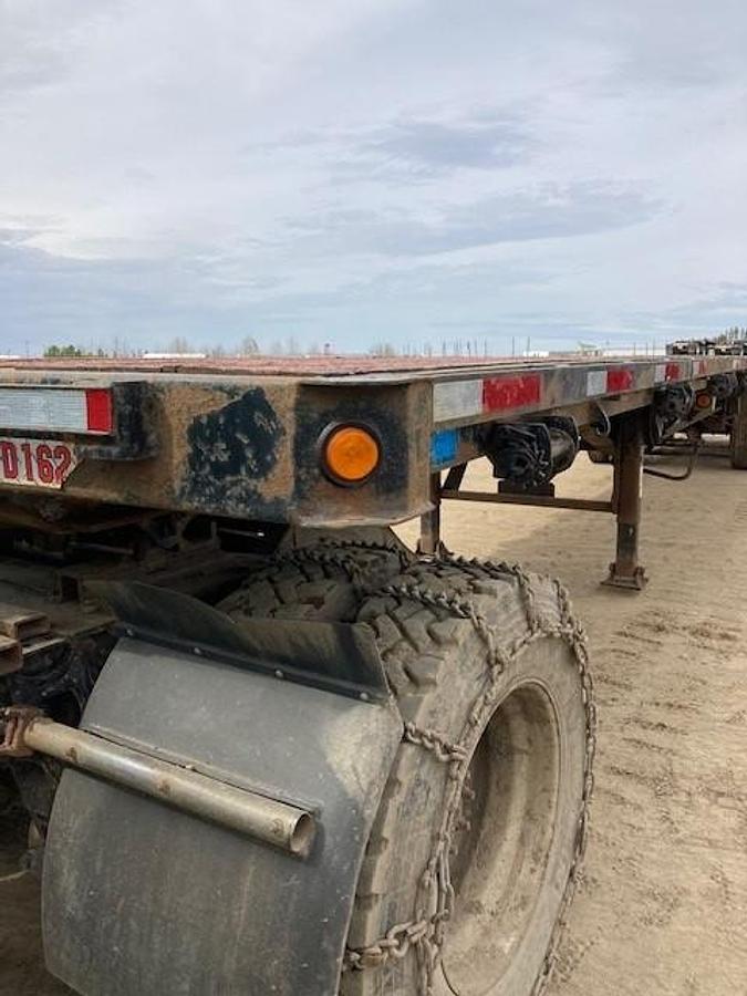 Used 2016 Manac 53' Tridem Flat Deck/Highboy - #FD1621
