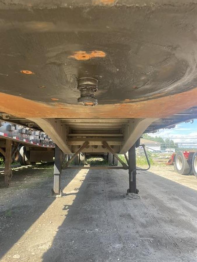 Used 2007 Wilson 48' Tandem Flat Deck/Highboy Steel/Aluminum Combo - #FD1610