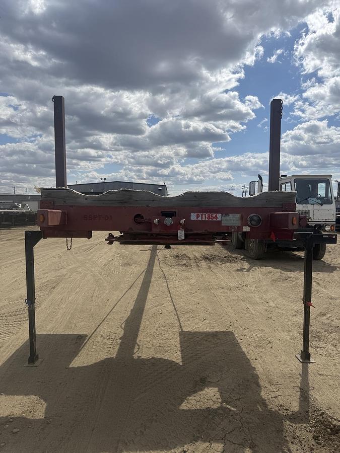 Used 2009 Deloupe Pole Trailer - #PT1854