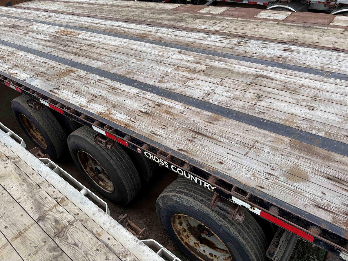Used 2016 Cross Country 53' Tridem Flat Deck/Highboy
