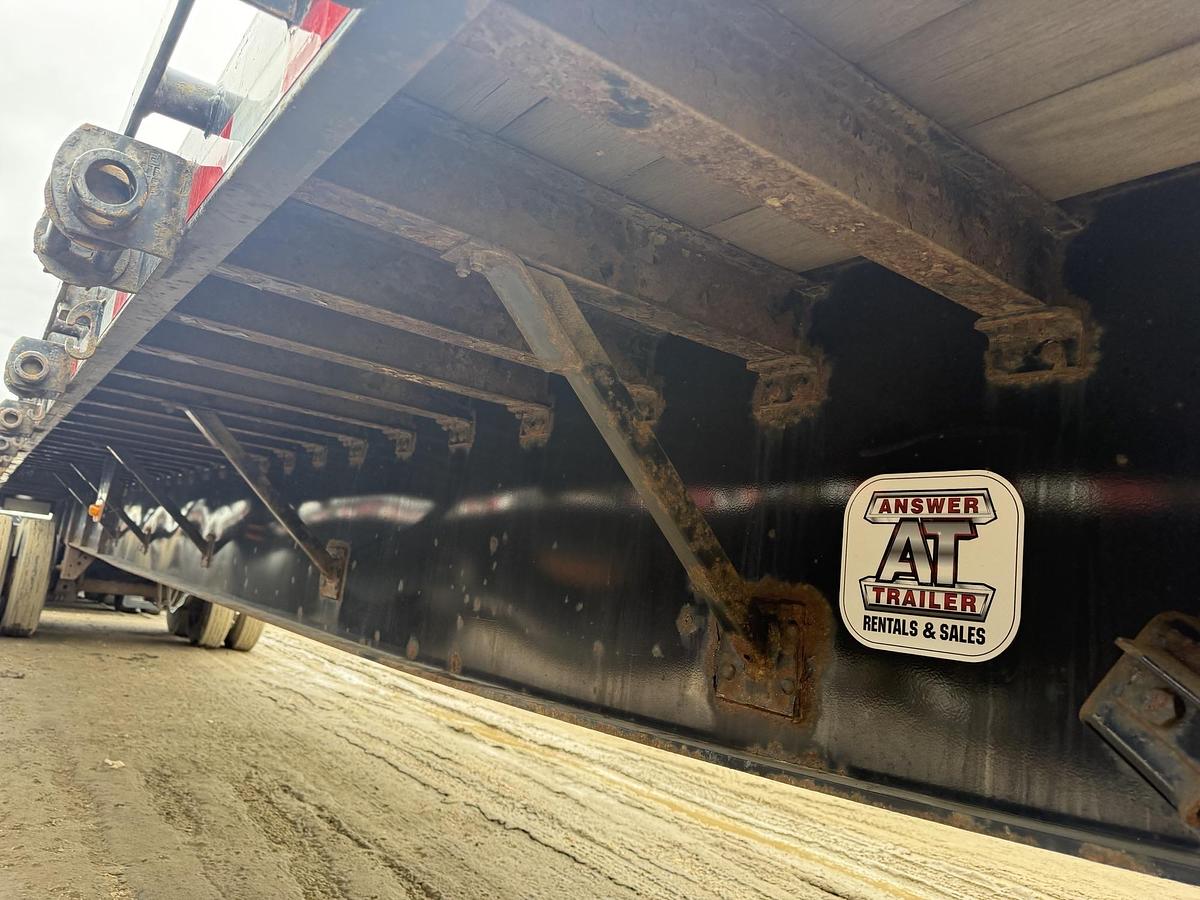 Used 2012 Great Dane 53' Tandem Flat Deck/Highboy Flatbed