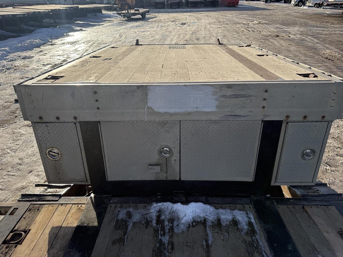 Used 2012 Muvall Tridem Double Drop Ag Trailer Mechanical RGN