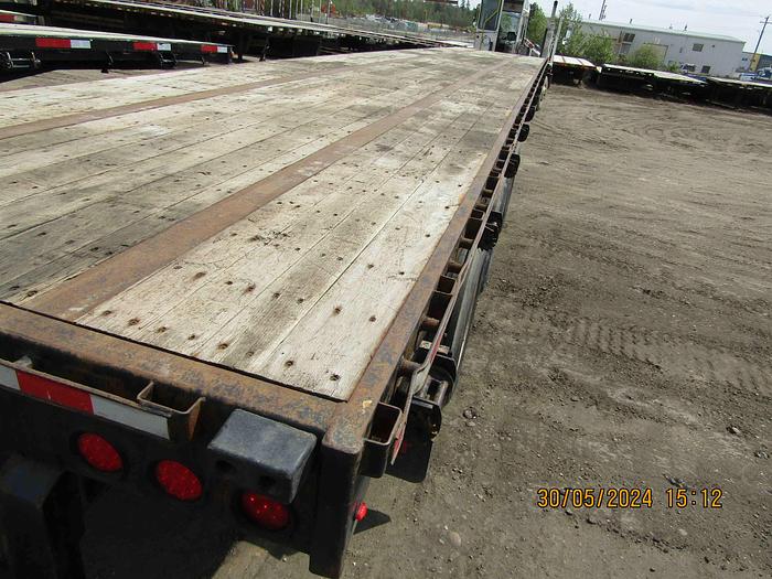 Used 2009 Fontaine 53' Tridem Flat Deck/Highboy
