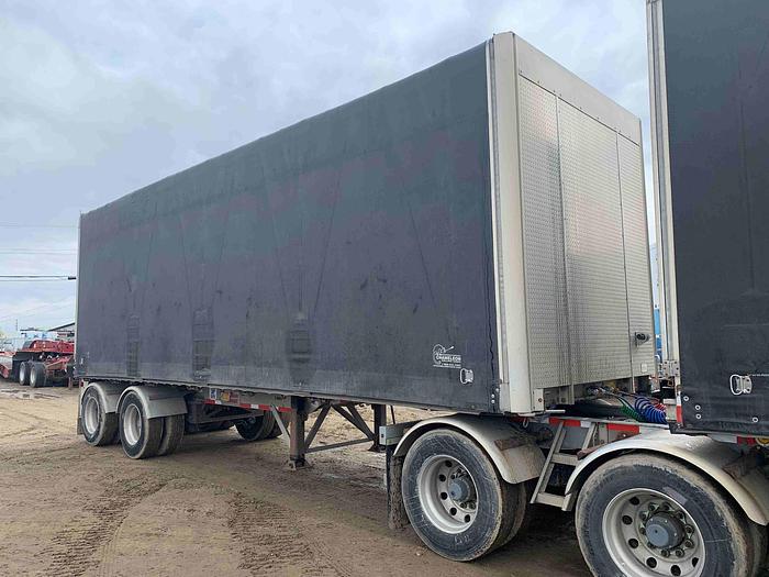 Used 2015 Reitnouer 32' Curtain Side Tridem Flat Deck/Highboy Lead/Pup