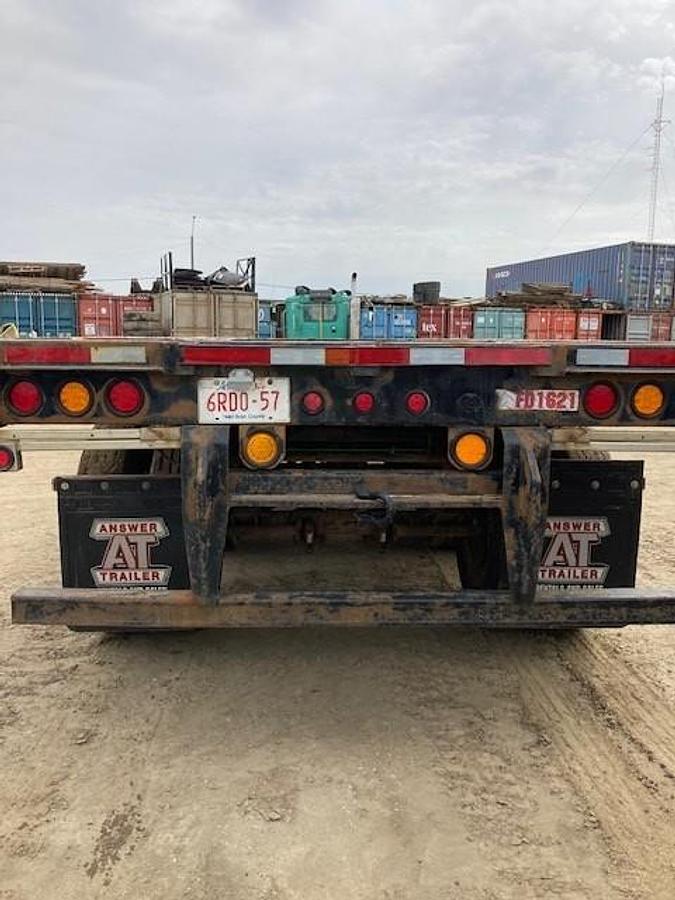 Used 2016 Manac 53' Tridem Flat Deck/Highboy - #FD1621