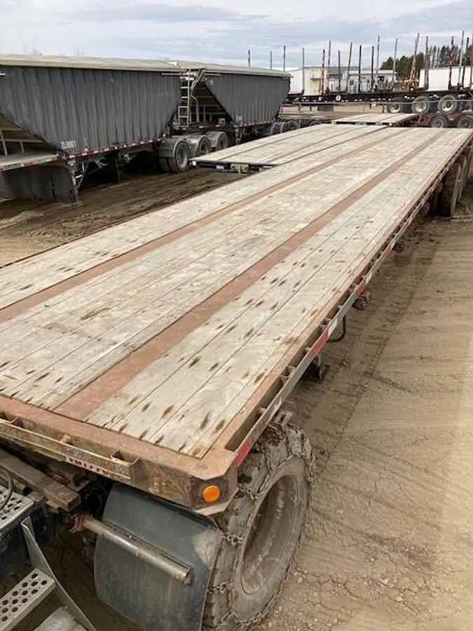 Used 2016 Manac 53' Tridem Flat Deck/Highboy - #FD1779